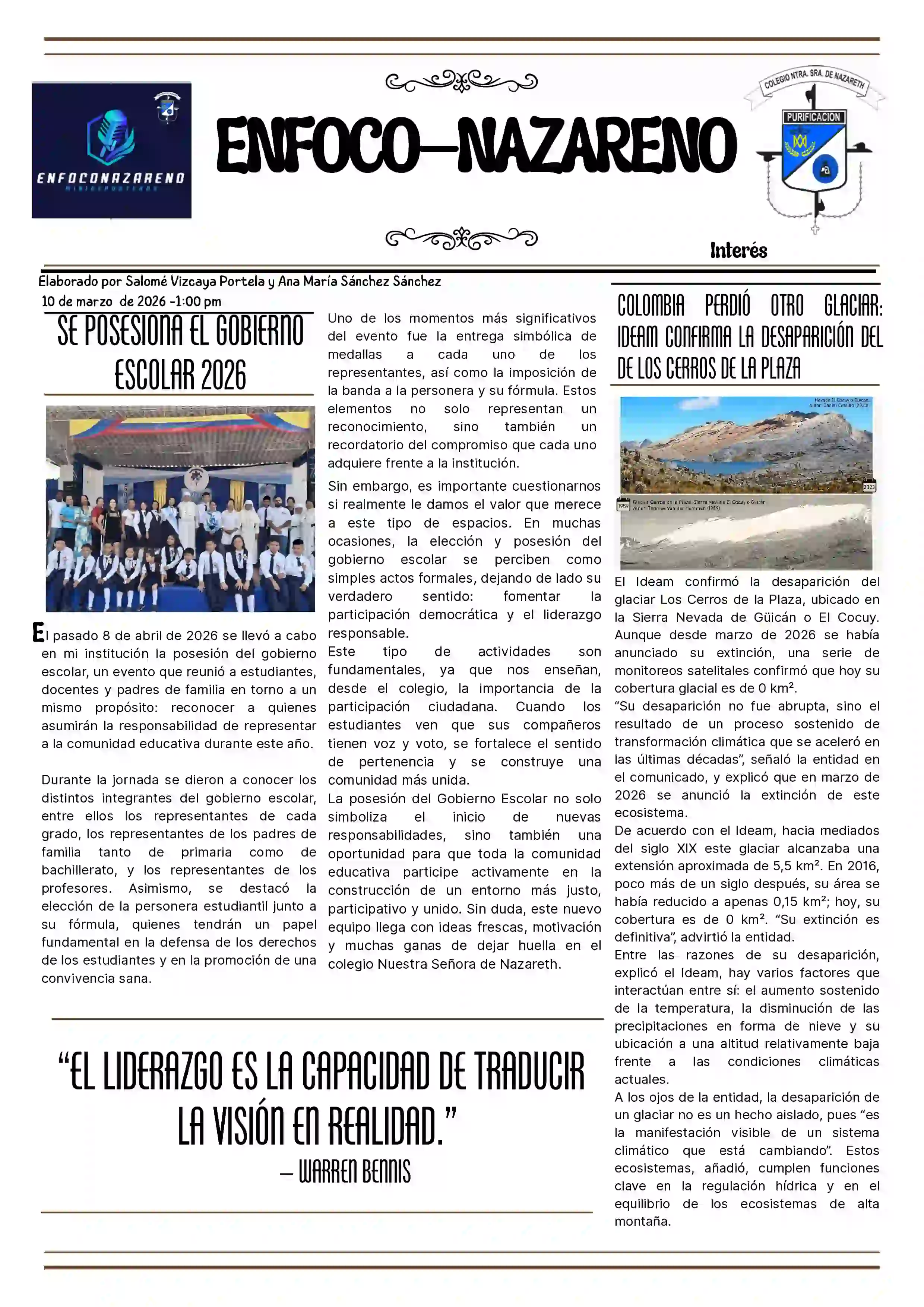 Portada periódico derecha